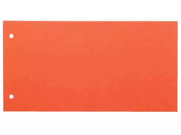 Een SCHEIDINGSSTROOK QUANTORE 230X120MM ORANJE koop je bij Kantoorvakhandel van der Heijde