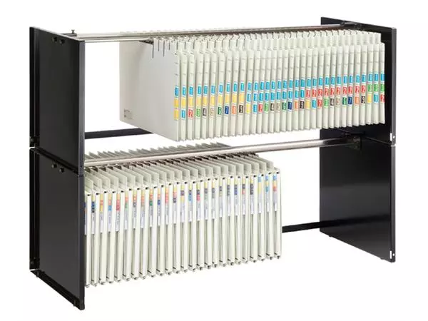 Een Archief-unit Jalema 1050mm tbv laterale hangmappen zwart koop je bij EconOffice