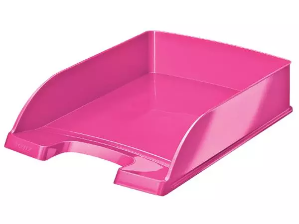 Een Brievenbak Leitz Wow A4 roze koop je bij Kantoorvakhandel van der Heijde