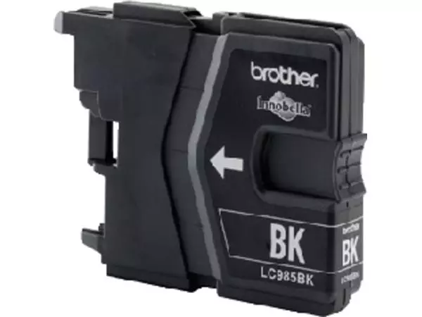 Een Inktcartridge Brother LC-985BK zwart koop je bij Van Hoye Kantoor BV