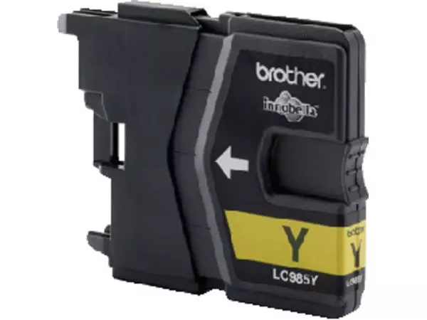 Een Inktcartridge Brother LC-985Y geel koop je bij Van Hoye Kantoor BV