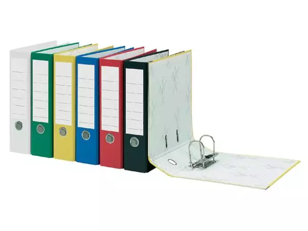 Een Ordner Qbasic A4 80mm karton wit koop je bij EconOffice