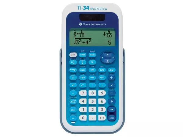 Een REKENMACHINE TEXAS TI-34 MULTIVIEW koop je bij Kantoorvakhandel van der Heijde