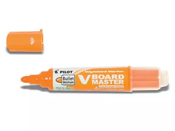 Een VILTSTIFT PILOT BEGREEN WHITEBOARD ROND M ORANJE koop je bij Kantoorvakhandel van der Heijde