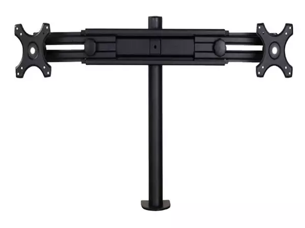 Een Monitorarm Neomounts D700D 2x19-30" met klem zwart koop je bij EconOffice