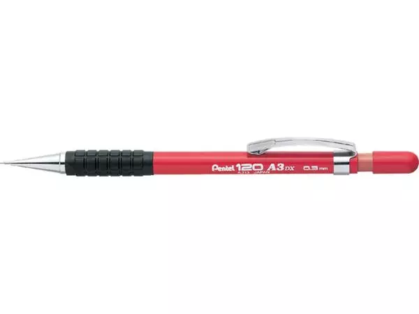 Vulpotlood Pentel A313 HB 0.3mm rood