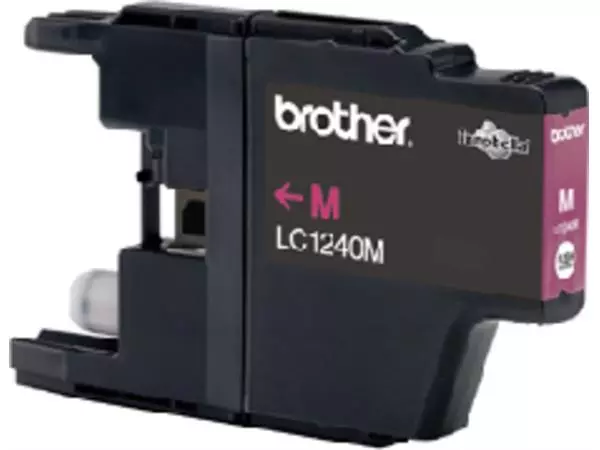 Een Inktcartridge Brother LC-1240M rood koop je bij Van Hoye Kantoor BV