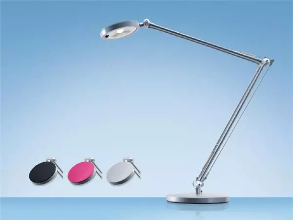 Een Bureaulamp Hansa ledlamp 4you aluminium koop je bij Van Leeuwen Boeken- en kantoorartikelen