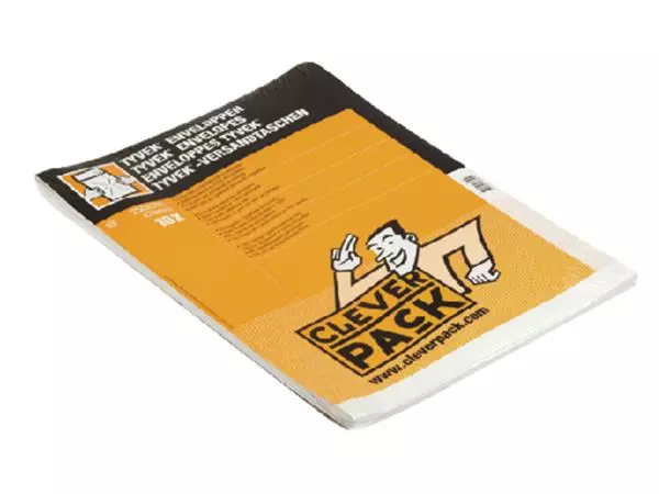 Een Envelop CleverPack Tyvek monsterzak 250x353x38mm wit pak à 10 stuks koop je bij NiceSupplies.nl