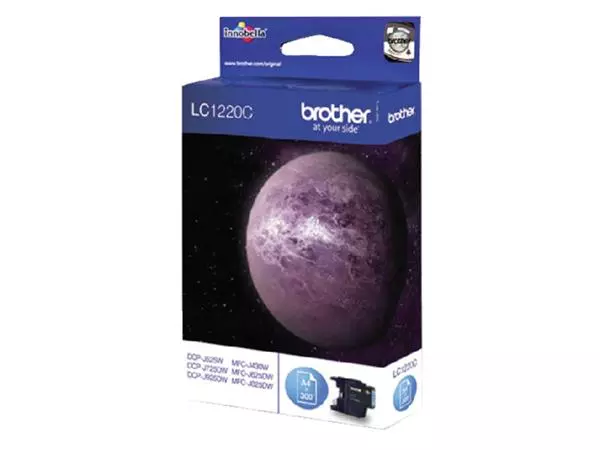 Een Inktcartridge Brother LC-1220C blauw koop je bij Kantoorvakhandel van der Heijde