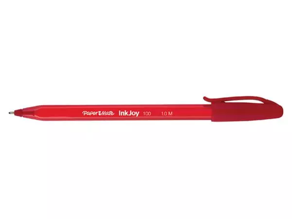 Een BALPEN PAPERMATE INKJOY 100 M ROOD koop je bij Kantoorvakhandel van der Heijde