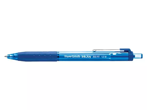 Een Balpen Paper Mate Inkjoy 300RT medium blauw koop je bij NiceSupplies.nl