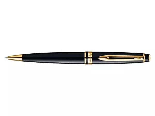 Een Balpen Waterman Expert black lacquer GT medium koop je bij Buro De Peuter