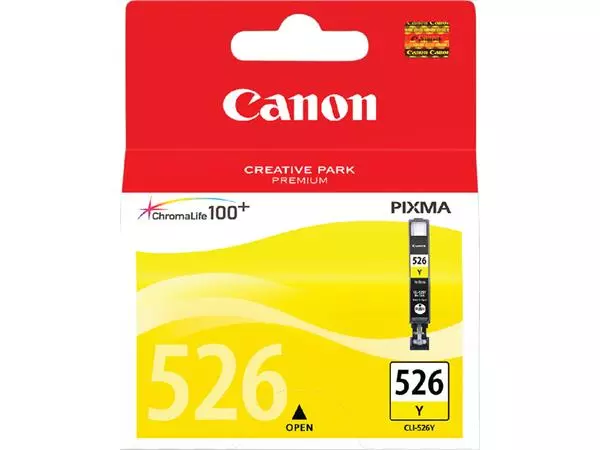 Een Inktcartridge Canon CLI-526 geel koop je bij Kantoorvakhandel van der Heijde