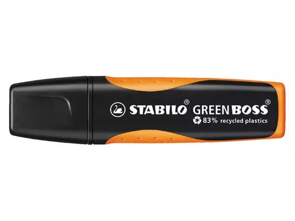 Een Markeerstift STABILO GREEN BOSS 6070/54 oranje koop je bij NiceSupplies.nl