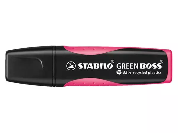 Een Markeerstift STABILO GREEN BOSS 6070/56 roze koop je bij NiceSupplies.nl