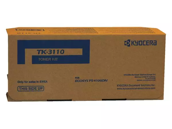Een Toner Kyocera TK-3110K zwart koop je bij EconOffice