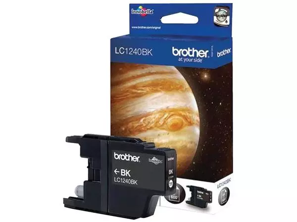 Een Inktcartridge Brother LC-1240BK zwart koop je bij Buro De Peuter