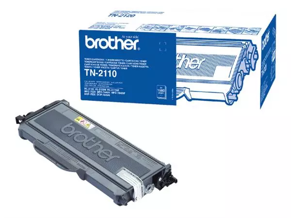 Een Toner Brother TN-2110 zwart koop je bij NiceSupplies.nl