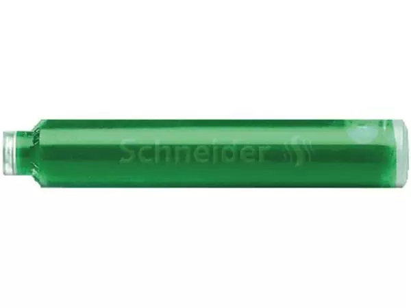 Inktpatroon Schneider din groen doos à 6 stuks