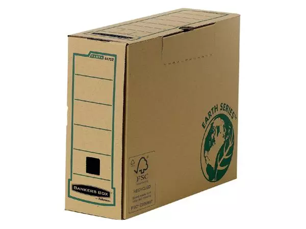 Een Archiefdoos Bankers Box Earth A4 100mm bruin koop je bij EconOffice