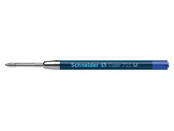 Een Balpenvulling Schneider 755 Slider Jumbo medium blauw koop je bij Buro De Peuter