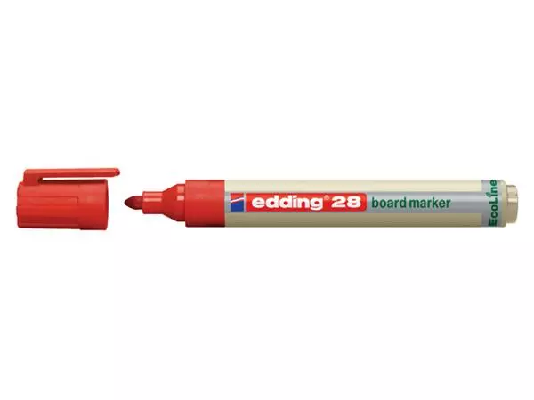 Een VILTSTIFT EDDING 28 WHITEBOARD ECO ROND 1.5-3 RD koop je bij Kantoorvakhandel van der Heijde