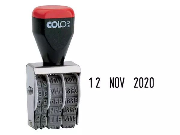 Een Datumstempel Colop 04000 niet zelfinktend 4mm koop je bij MV Kantoortechniek B.V.