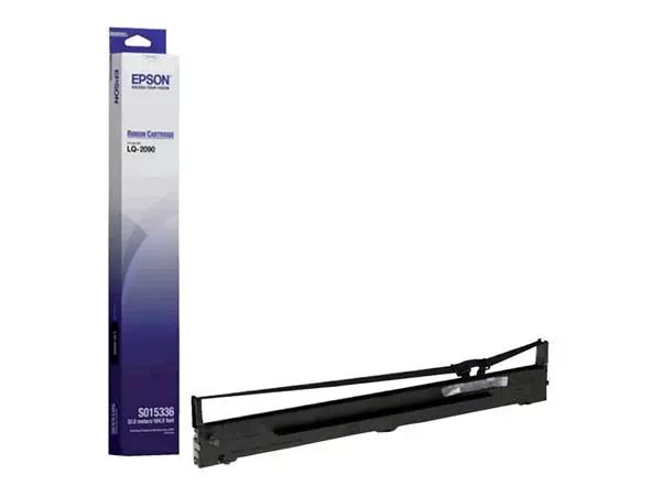 Een Lint Epson SO15336 voor LQ-2090 nylon zwart koop je bij NiceSupplies.nl