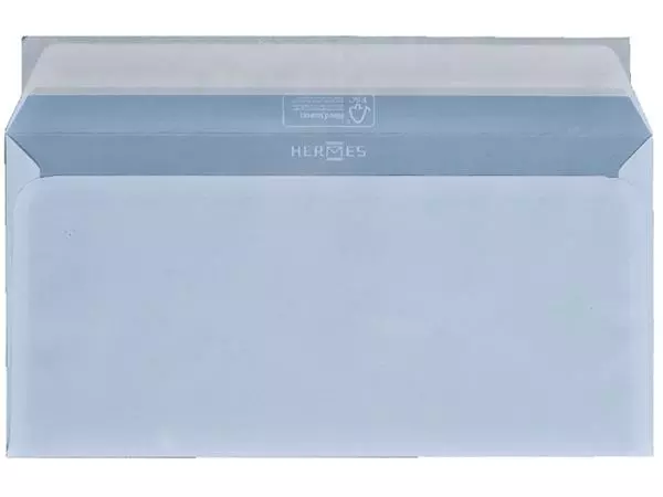 Een Envelop Hermes bank EA5/6 110x220mm zelfklevend wit doos à 500 stuks koop je bij Totaal Kantoor Goeree