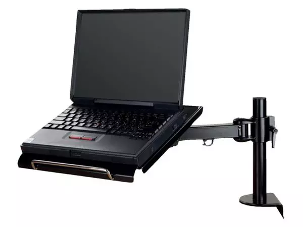 Een Laptoparm Neomounts D100 met klem zwart koop je bij L&N Partners voor Partners B.V.