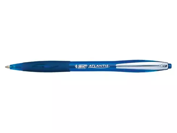 Een BALPEN BIC ATLANTIS SOFT CLIC M BLAUW koop je bij Kantoorvakhandel van der Heijde