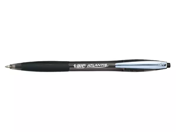 Een BALPEN BIC ATLANTIS SOFT CLIC M ZWART koop je bij Kantoorvakhandel van der Heijde