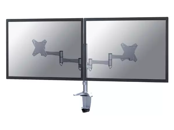 Een MONITORARM NEOMOUNTS D1330D 10-27" KLEM ZILVER koop je bij Kantoorvakhandel van der Heijde