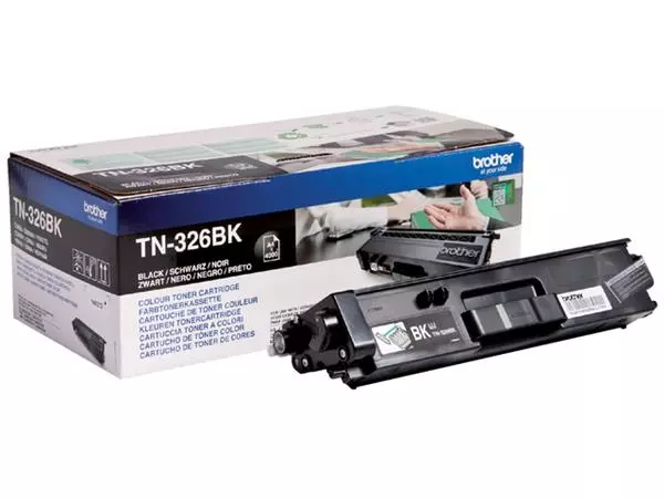 Een Toner Brother TN-326BK zwart koop je bij NiceSupplies.nl