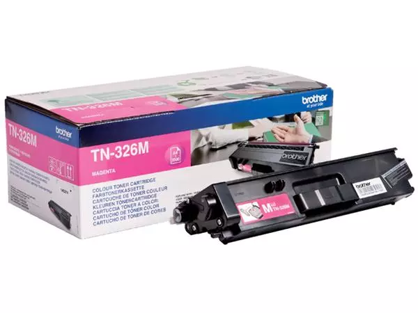 Een Toner Brother TN-326M rood koop je bij NiceSupplies.nl