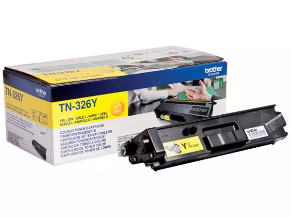 Een Toner Brother TN-326Y geel koop je bij NiceSupplies.nl