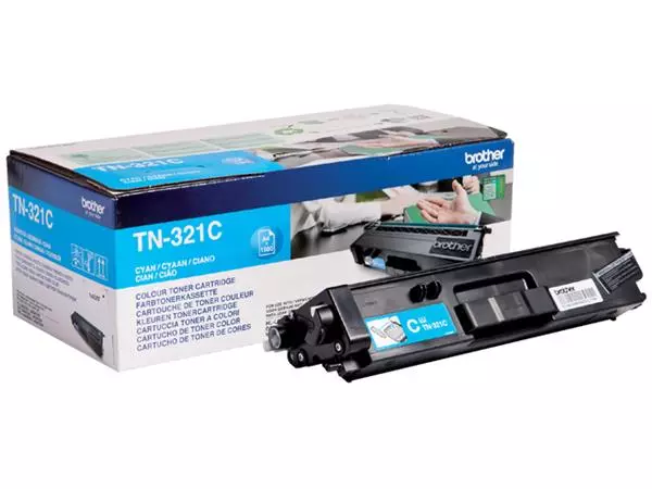 Een TONER BROTHER TN-321C BLAUW koop je bij Kantoorvakhandel van der Heijde