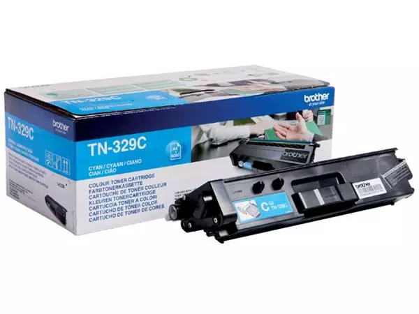 Een Toner Brother TN-329C blauw koop je bij Buro De Peuter