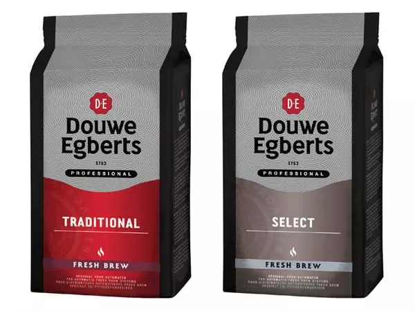 Een Koffie Douwe Egberts Fresh Brew voor automaten 1kg koop je bij Totaal Kantoor Goeree