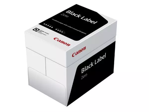 Een Kopieerpapier Canon Black Label Zero A4 75gr wit 500vel koop je bij EconOffice
