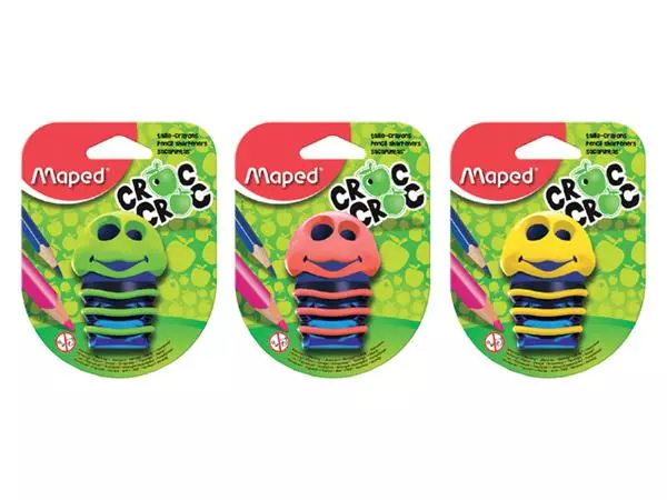 Een Puntenslijper Maped Croc Croc Bug 2gaats assorti koop je bij NiceSupplies.nl