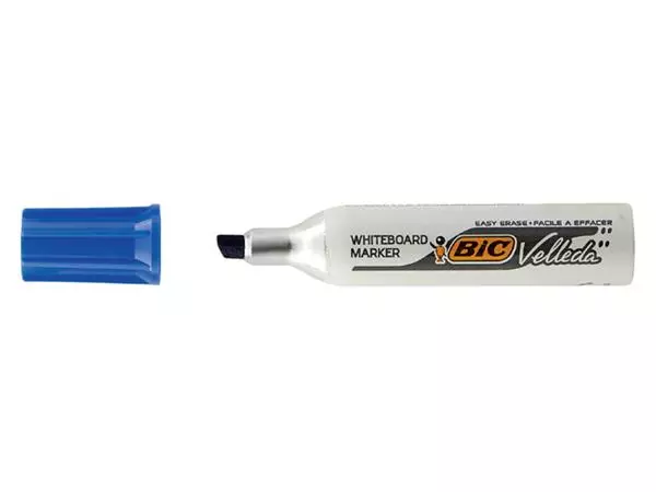 Een Viltstift Bic Velleda 1781 whiteboard schuin large blauw koop je bij Buro De Peuter