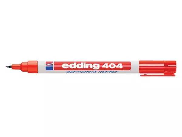 Een VILTSTIFT EDDING 404 ROND 0.75MM ROOD koop je bij Kantoorvakhandel van der Heijde