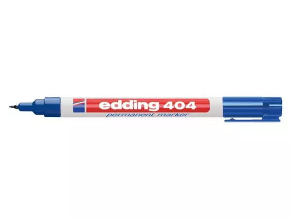 Een VILTSTIFT EDDING 404 ROND 0.75MM BLAUW koop je bij Kantoorvakhandel van der Heijde