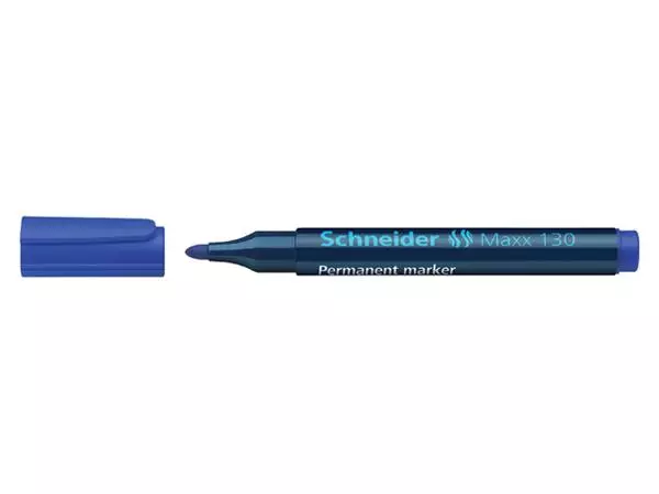 Een Viltstift Schneider Maxx 130 rond 1-3mm blauw koop je bij MV Kantoortechniek B.V.