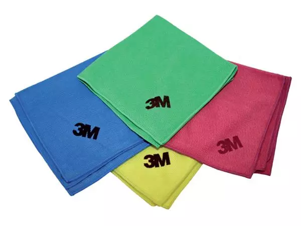 Een Microvezeldoek 3M Scotch Brite Essential geel koop je bij Klik Office BV