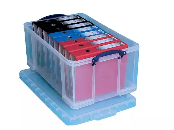 Een Opbergbox Really Useful 64 liter 710x440x310mm koop je bij Buro De Peuter