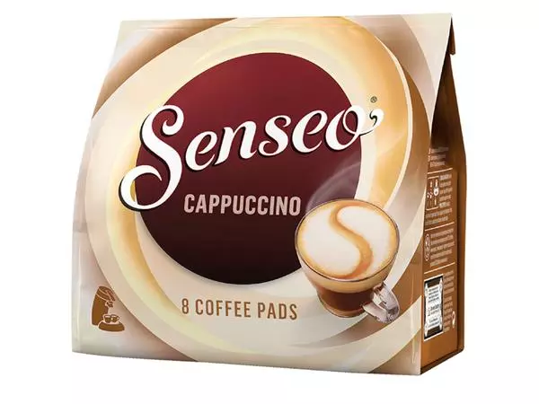 Een Dosettes Cappuccino Douwe Egberts Senseo 8 pièces koop je bij Van Hoye Kantoor BV