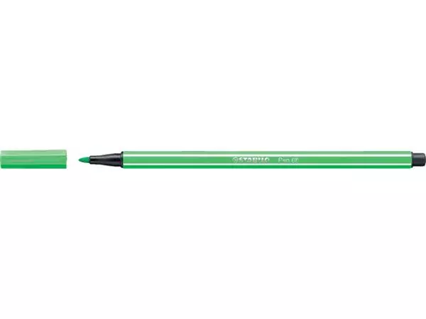 Een Viltstift STABILO Pen 68/16 medium licht smaragdgroen koop je bij NiceSupplies.nl